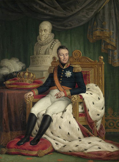 Portrait of William I, King of the Netherlands